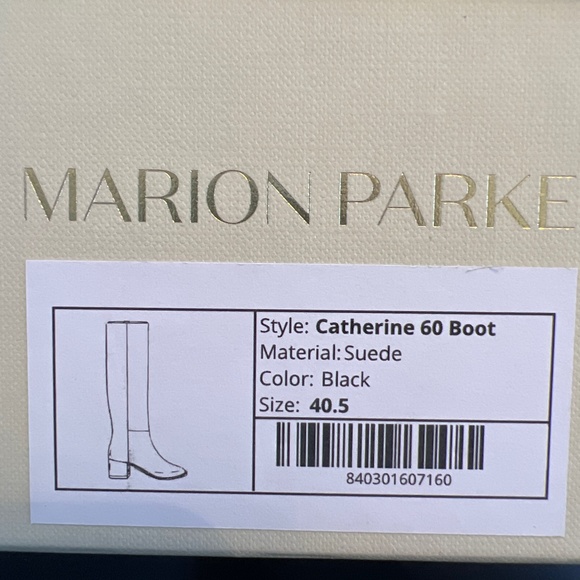 Marion Parke Catherine 60 Boot-Black-New! Never worn - Picture 1 of 8